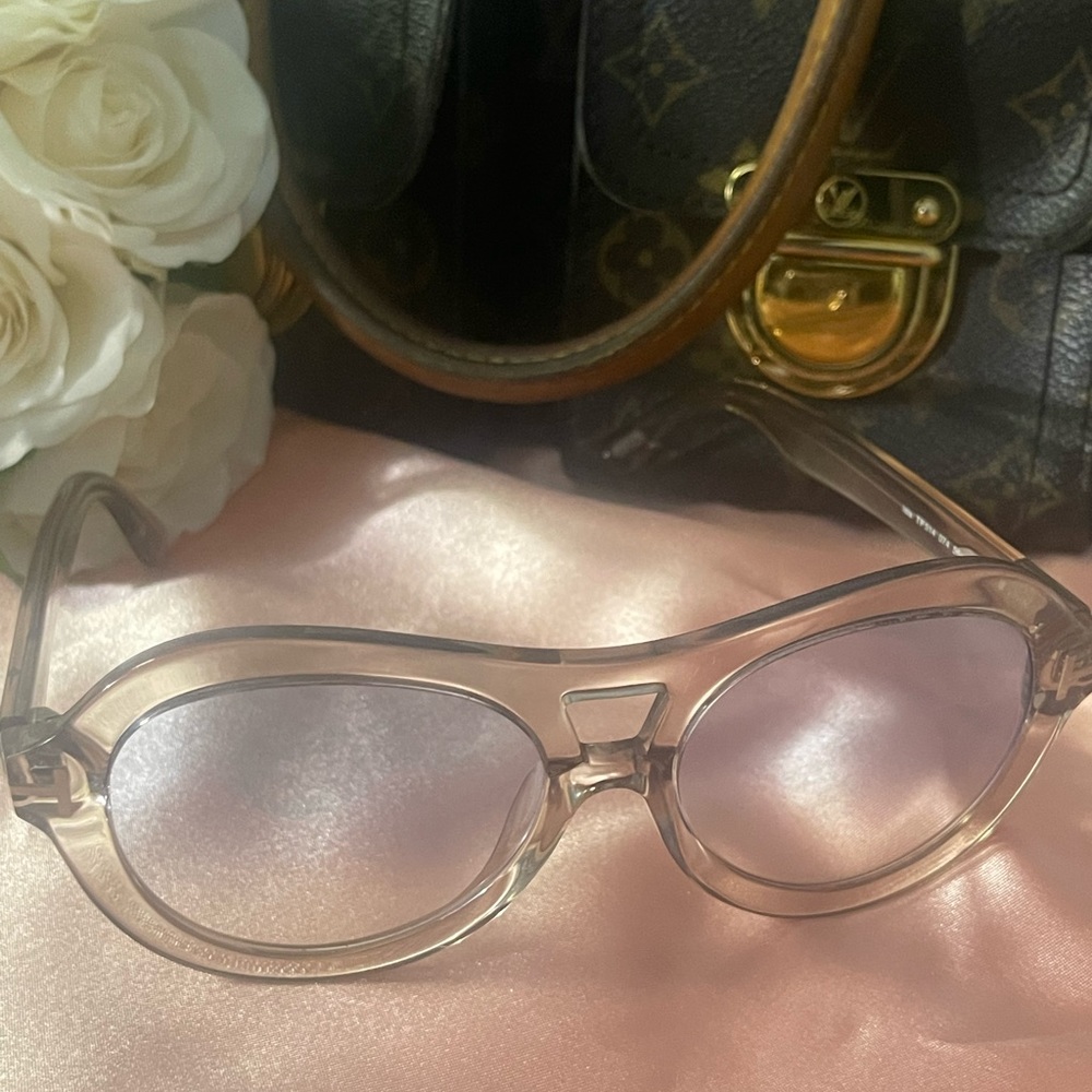 Tom Ford Sunglasses with Custom Blue Gradient Lenses